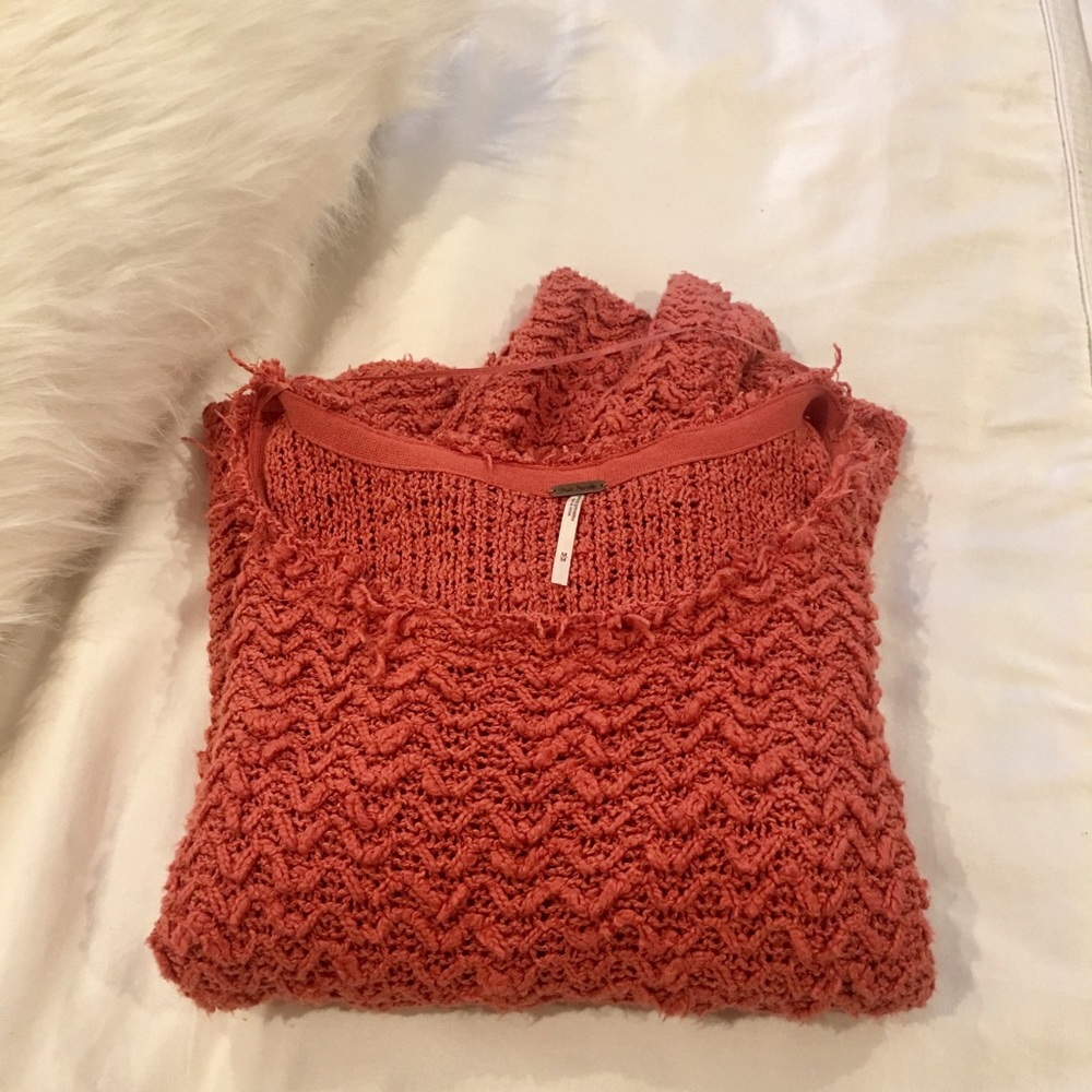 Orange Free People Sweater